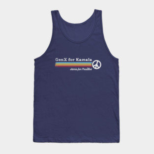 Gen X for Kamala, Harris for President Tank Top