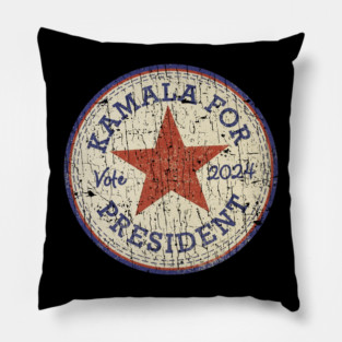 VINTAGE KAMALA HARRIS VOTE Pillow