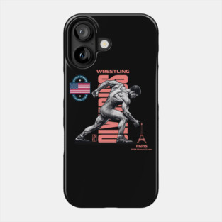 PARIS - Team USA - OLYMPICS 2024 - WRESTLING - 1 Phone Case