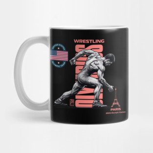 PARIS - Team USA - OLYMPICS 2024 - WRESTLING - 1 Mug