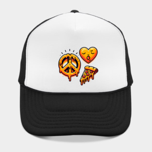 Peace, Pizza, Love Hat