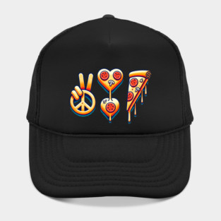 Peace, Pizza, Love Hat