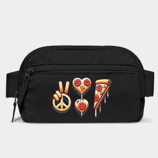 Peace, Pizza, Love Bag