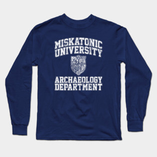 Miskatonic University Archaeology Department Long Sleeve T-Shirt