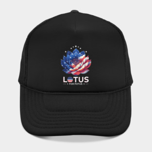 Kamala Harris - Lotus for Potus Hat