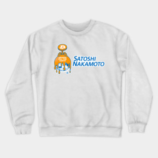 Orange Pill The World Crewneck Sweatshirt