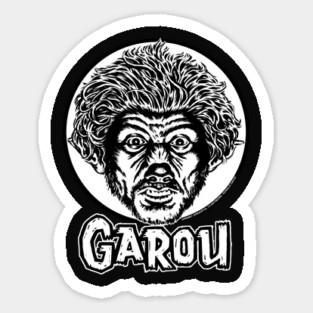 Garou - Color Shirt Version - Donald David design Sticker