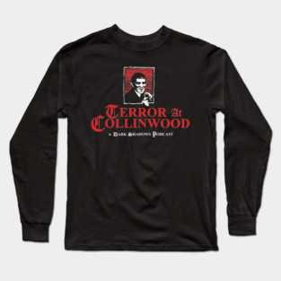 Terror at Collinwood - Barnabas Collins 1 - Best for Dark Shirts - Designed by Eric Marshall - Long Sleeve T-Shirt