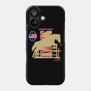 PARIS - Team USA - OLYMPICS 2024 - EQUESTRIAN- 4 Phone Case