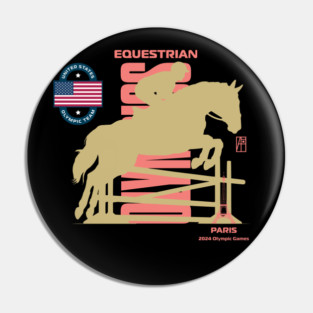 PARIS - Team USA - OLYMPICS 2024 - EQUESTRIAN- 4 Pin