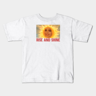 Kylie Jenner "Rise and Shine" Kids T-Shirt
