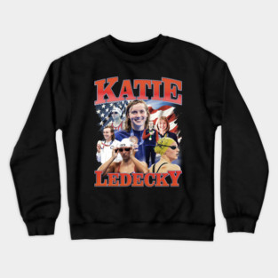 Katie Ledecky Bootleg Style Crewneck Sweatshirt
