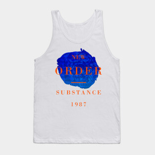 New Order Substance 1987 Tank Top