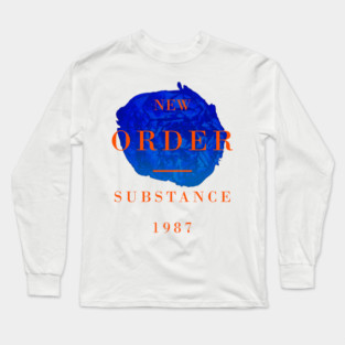 New Order Substance 1987 Long Sleeve T-Shirt