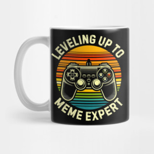 Leveling Up to Meme Expert Mug