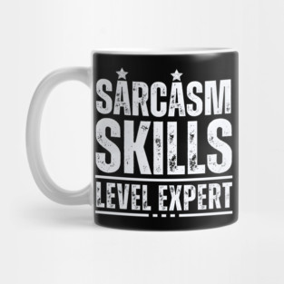 Sarcasm Level Expert Mug