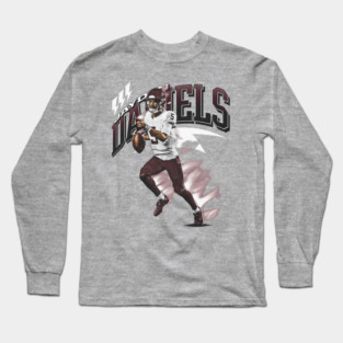 Jayden Daniels Washington Retro Long Sleeve T-Shirt
