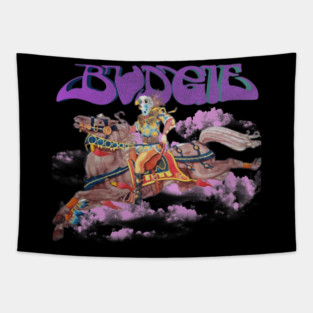 Budgiee Band Artwork Tapestry