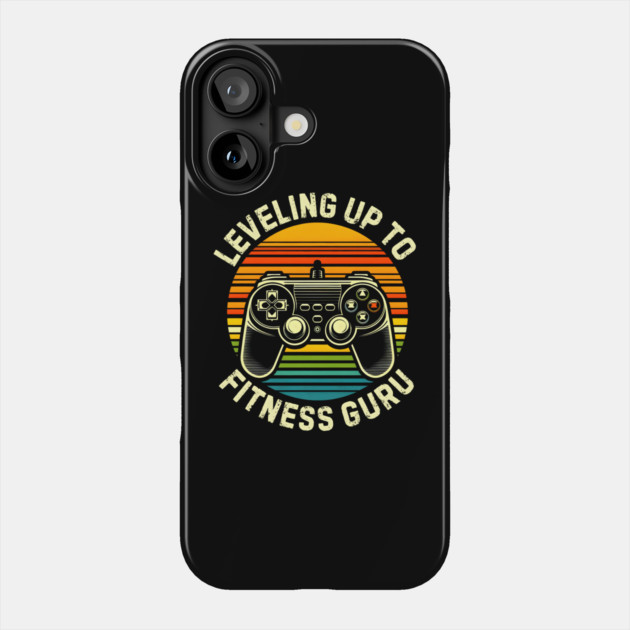 Leveling Up to Fitness Guru Phone Case by MakerMind8.2