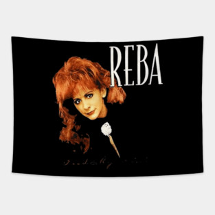 Vintage 90S Reba Tapestry