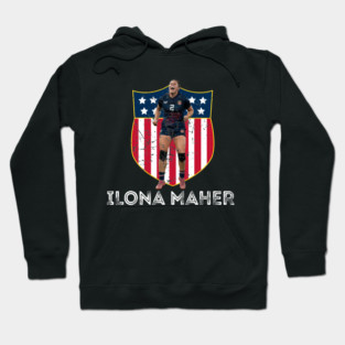 ILONA MAHER USA RUGBY TEAM Hoodie