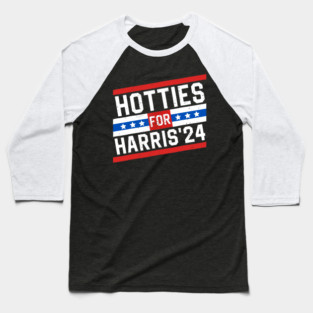Hotties For Kamala Harris Baseball T-Shirt
