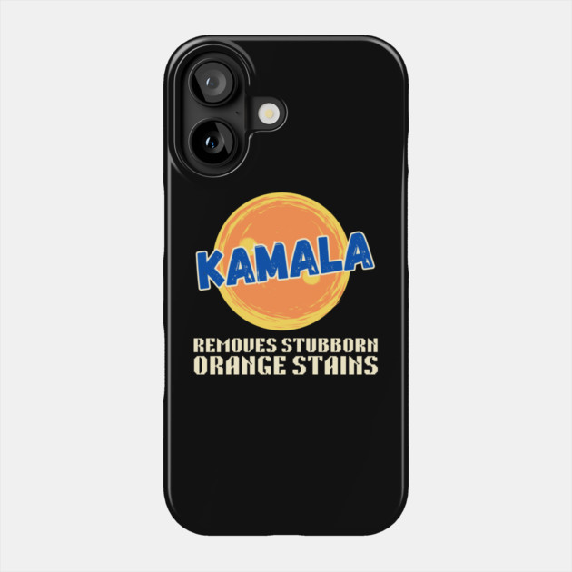 Kamala Removes Orange Stains Phone Case by The WYLD Tribe