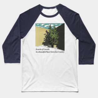 In a Beautiful Place Out in the Country Baseball T-Shirt