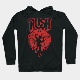 Rush Band Vintage Hoodie