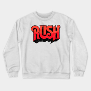 Rush Band Grunge Crewneck Sweatshirt