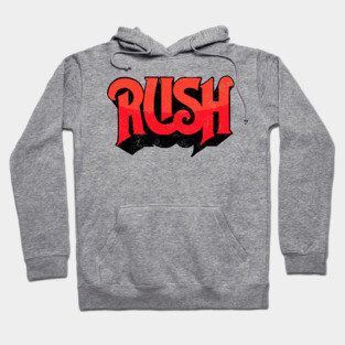 Rush Band Grunge Hoodie