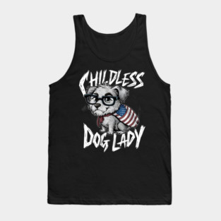 Childless Dog lady Tank Top