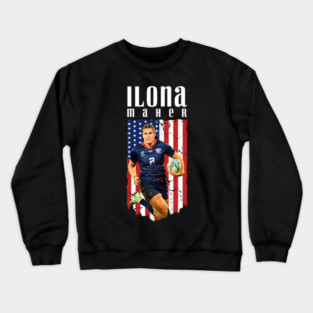 ilona maher / rugby's pro player Crewneck Sweatshirt
