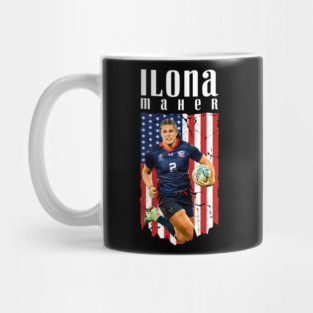 ilona maher / rugby's pro player Mug