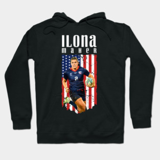 ilona maher / rugby's pro player Hoodie