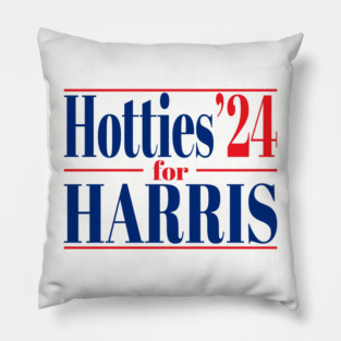 Hotties For Harris Pillow