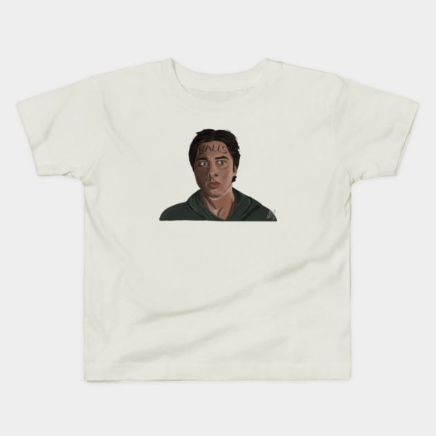 Garden State: BALLS Kids T-Shirt by 51Deesigns