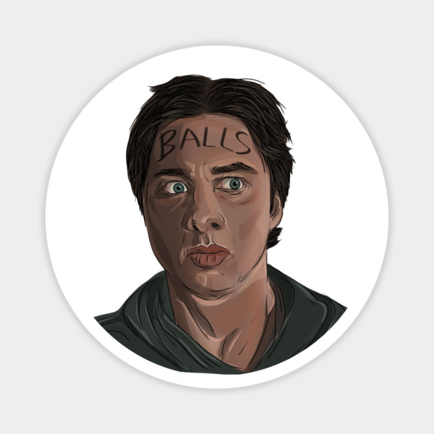 Garden State: BALLS Magnet by 51Deesigns