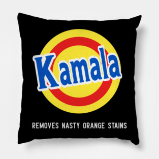 Kamala-Removes-Nasty-Orange-Stains Pillow