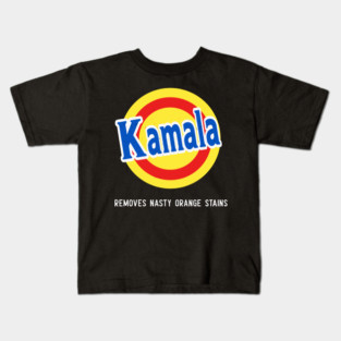 Kamala-Removes-Nasty-Orange-Stains Kids T-Shirt