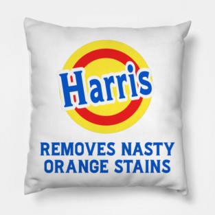 Kamala-Removes-Nasty-Orange-Stains Pillow