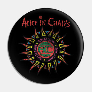 Vintage - Alice in Chains Pin