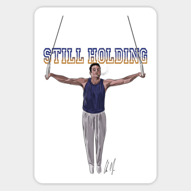 Old School: Still Holding Magnet by 51Deesigns