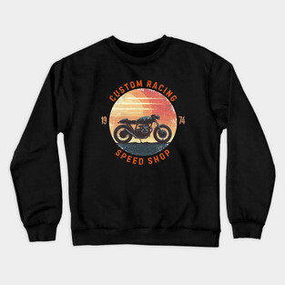 Custom Racing Speed Shop Crewneck Sweatshirt