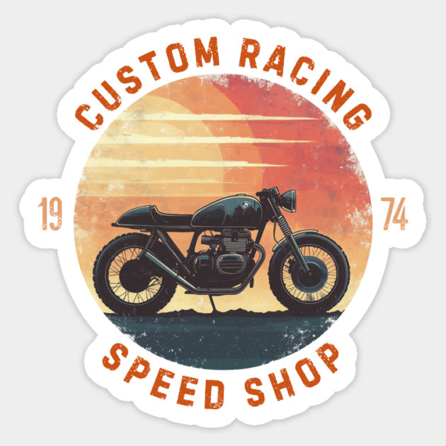Custom Racing Speed Shop Magnet by Timeless Chaos