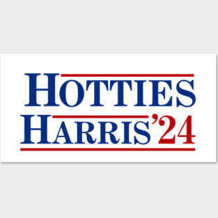Hotties-for-Harris-2024 Posters and Art