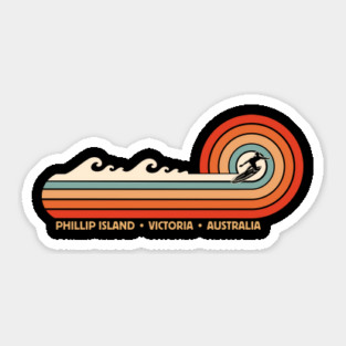 Phillip Island Victoria Australia Sticker