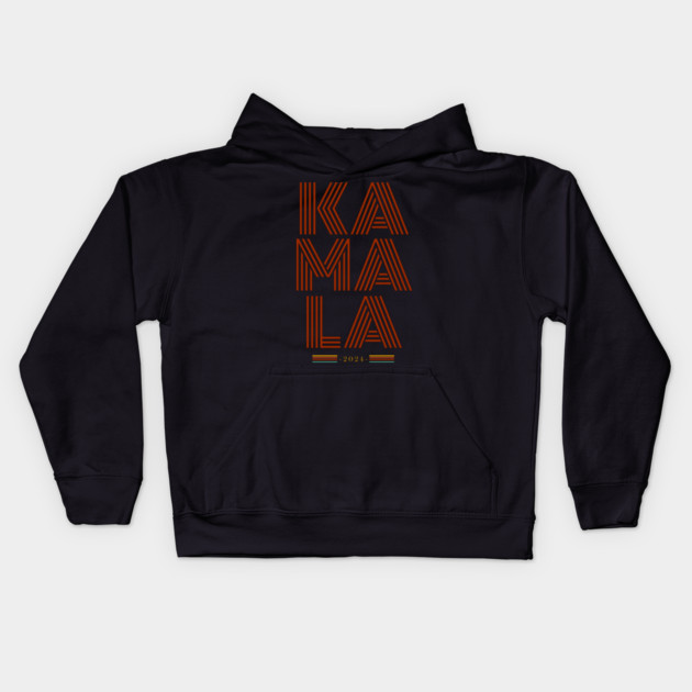 Kamala-Harris Kids Hoodie by BlackMeme94