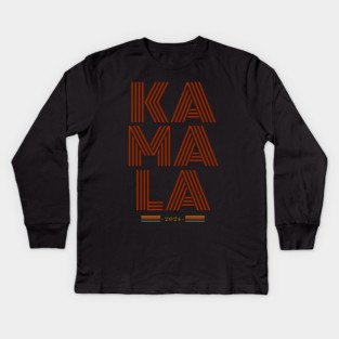 Kamala-Harris Kids Long Sleeve T-Shirt