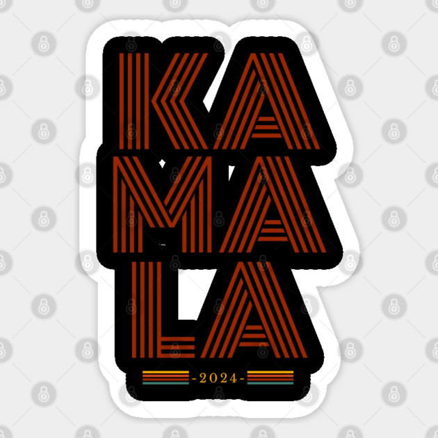 Kamala-Harris Sticker by BlackMeme94